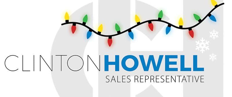 Clinton Howell Sales Representative Holidays