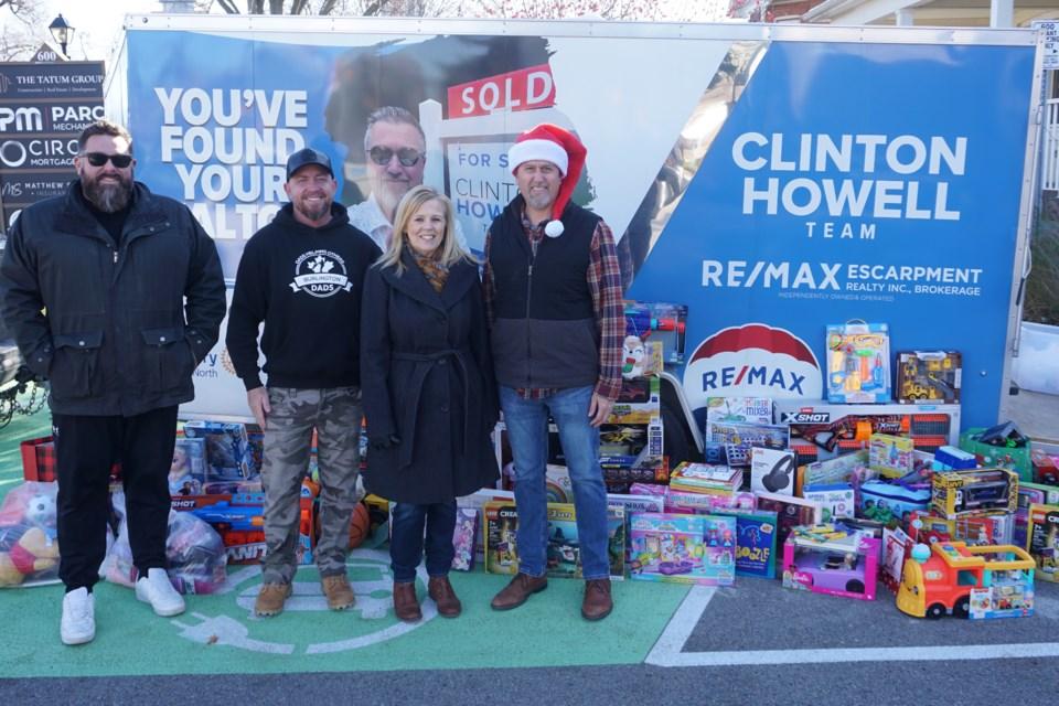 Clinton Howell Team's Christmas Toy Donations Clinton Howell Team's Christmas Toy Donations