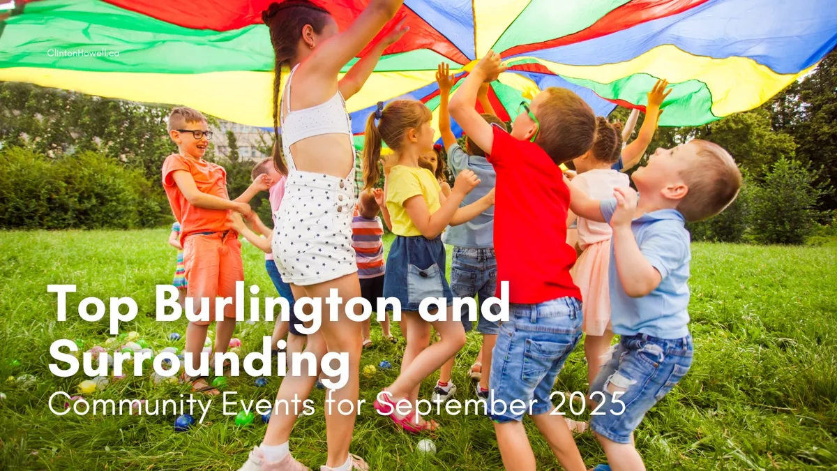 Top Burlington and Surrounding Community Events - September 2025