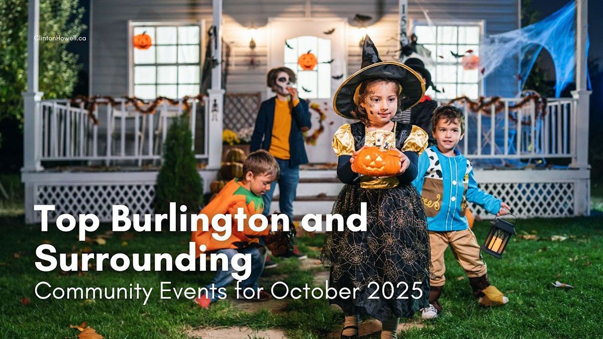 Top Burlington and Surrounding Community Events for October 2025