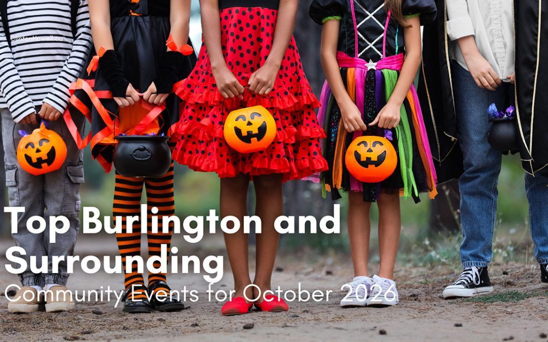 Top Burlington and Surrounding Community Events for October 2026